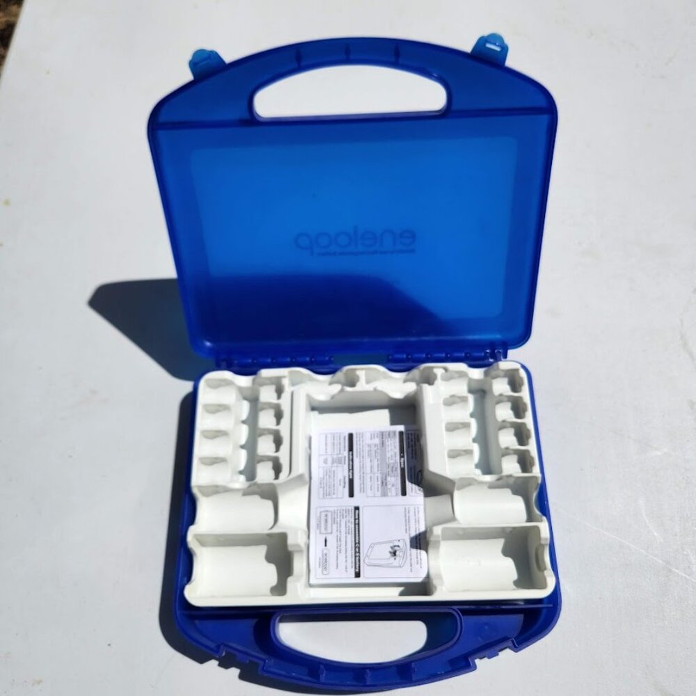Sanyo Eneloop Battery and Charger Storage Case Batteries Organizer Hard Case